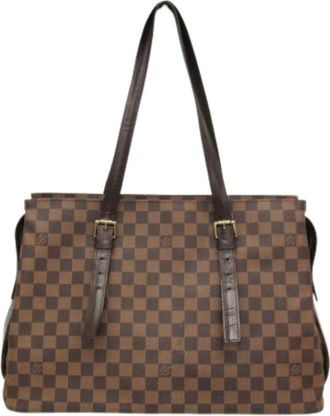 Louis Vuitton Pre-owned Chelsea N51119 Schoudertas - Dames - Vintage Shopper - Bruin - ONE Size - Leer - Vintage