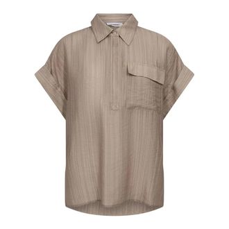 Co'Couture Blouses - female - CoCouture - Blouses - Brown - XS - Blouses & Shirts