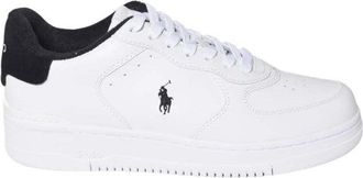 Polo Ralph Lauren Low-Top White Sneakers With Minimalist Design