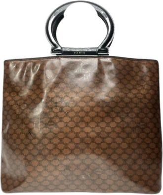 Celine Pre-owned Vintage Tote Bag - Dames - Vintage Shopper - Bruin - ONE Size - Leer - Vintage