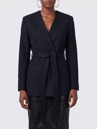 By Malene Birger Pure Virgin Wool Robe Blazer with Waist Belt