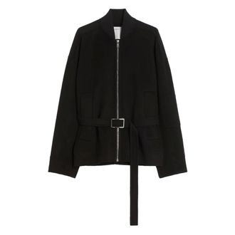 Sportmax Jassen, Dames, Zwart, S, Spxagora