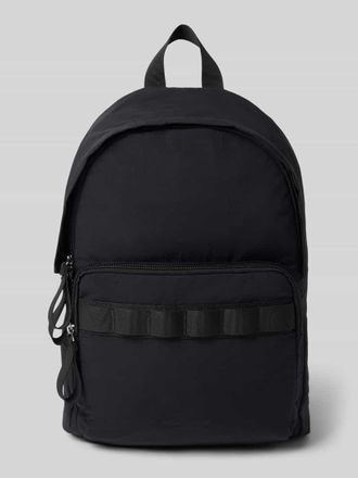 Marc O'Polo Rucksack mit Label Print in Black, Gr&ouml;&szlig;e 1