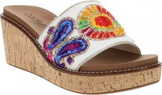 Corkys Footwear Womens Wanderlust Wedge In Multi