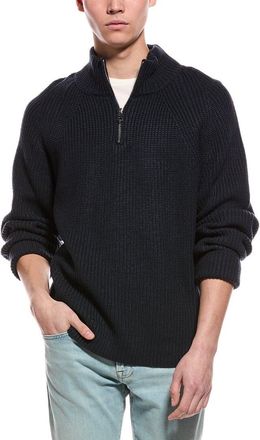 Slate & Stone Ribbed 1/4-Zip Mock Neck Sweater