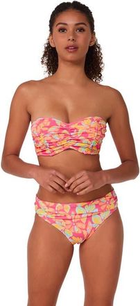 Sunsets Loretta Bandeau Bikini Swimsuit Top - DD Cup in Magic Hour Crepe at Nordstrom, Size 40