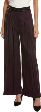 Kenneth Cole Pleated Wide Leg Pant