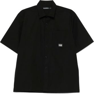Karl Lagerfeld Camicia in cotone - Nero
