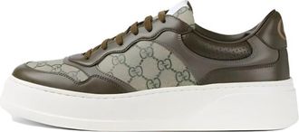 adidas Gucci GG Supreme Sneaker Beige Green 669582-UPGA0-3350