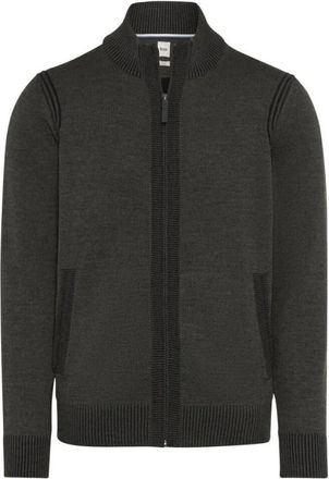 Brax Brax - Jake Cardigan - Heren - Truien - Grijs - Maat: XL Katoen