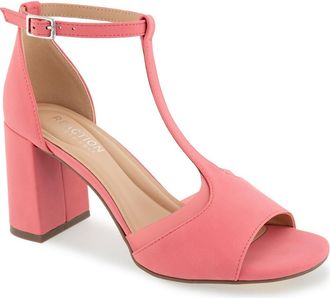Kenneth Cole Reaction Lady T-Strap Sandal in Tea Rose at Nordstrom Rack, Size 8.5