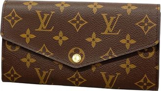 Louis Vuitton Brown Long Wallet (Bi-Fold) (Pre-Owned)