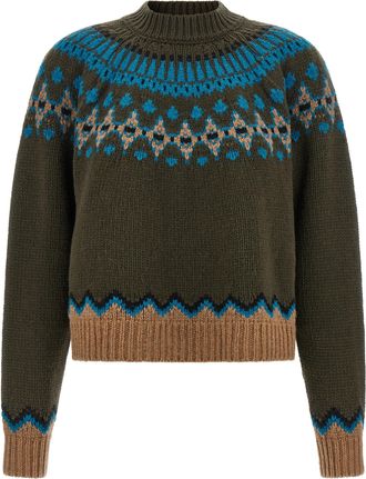 Alanui Sweet Winter Maglioni Verde-Donna