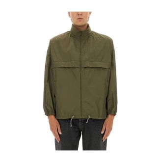 Saint Laurent Blouson Sport Non Do - male - Saint Laurent - Light Jackets - Green - 2XL - Jackets