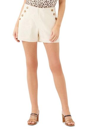 Fifteen Twenty High Waist Sailor Shorts in Natural at Nordstrom, Size Small