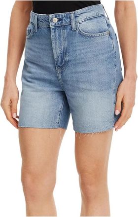 Guess Denim Shorts - Dames - Denim shorts - Blauw - W27 - Denim - Korte Broeken