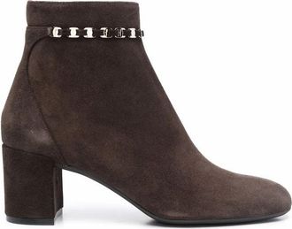 Ferragamo Ladies Brown Boots, US Size 10.5