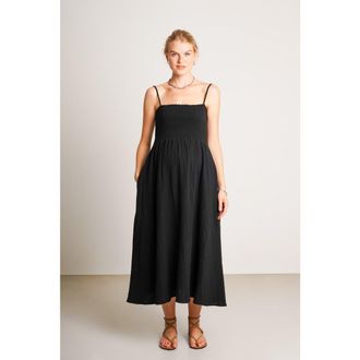 Nom Maternity The Easy Maternity & Nursing Dress in Black at Nordstrom, Size X-Small