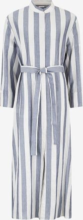 Max Mara Midikleid aus Ramie und Baumwolle Rima