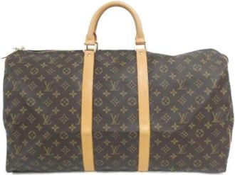 Louis Vuitton Pre-owned Boston Bag - Dames - Vintage Weekendtas - Bruin - ONE Size - Vintage
