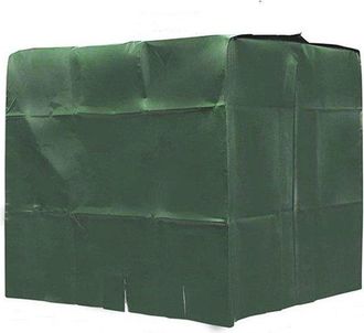 OEM Funda Protectora Dep&oacute;sito Agua, Funda Impermeable Antipolvo Contenedor Ibc, Protecci&oacute;n Uv, Protecci&oacute;n Solar Exterior, Funda Tela Oxford, Verde
