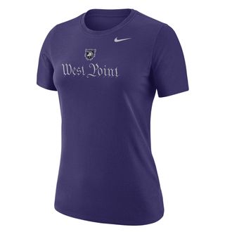 Nike Army Westpoint Nike Womens Dri-FIT College T-Shirt in Purple | W21286WPST-PUR
