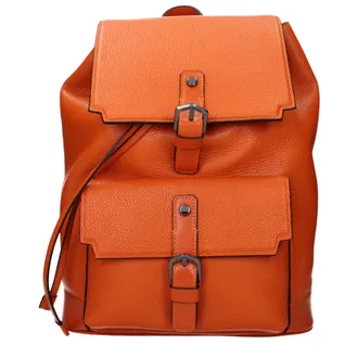 Pineider Herens Oranje leren tassen en zakjes