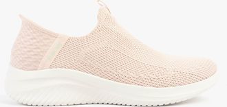 Skechers Ultra Flex 3.0-easy Win Womens Trainers Rose - Pink Textile - Size UK 5.5