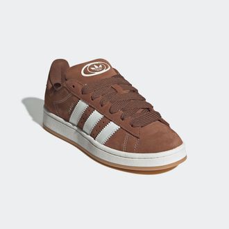 adidas Sneaker ADIDAS ORIGINALS CAMPUS 00S, Damen, Gr. 38,5, weiss (earth strata, core wei&szlig;, earth strata), Leder, Schuhe Sneaker