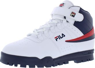 Fila Fila V13 Boot Mens Shoes, White/Navy, 7 UK