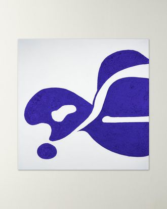 RFA Fine Art Cobalt Giclee on Gallery-Wrapped Canvas by H. Scott