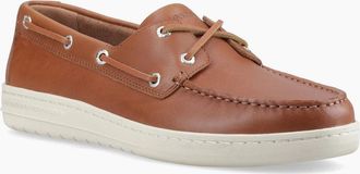 Sperry Top-Sider Mens Sperry Strake 2-Eye Boat Leather Mens Open Tan Boat Shoes - Brown - Size: 10