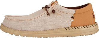 Hey Dude Chambray Slip-On Sneakers - Heren - Veterschoenen - Beige - 44 EU - Schoenen