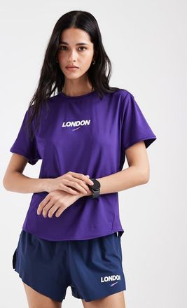 Nike Swift Dri-FIT City Marathon - T-shirt viola