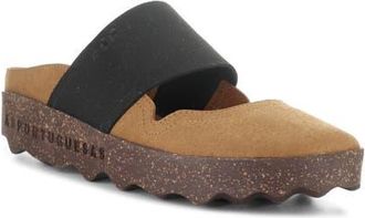 FLY London Cana Slide Sandal in Brown at Nordstrom, Size 6-6.5Us