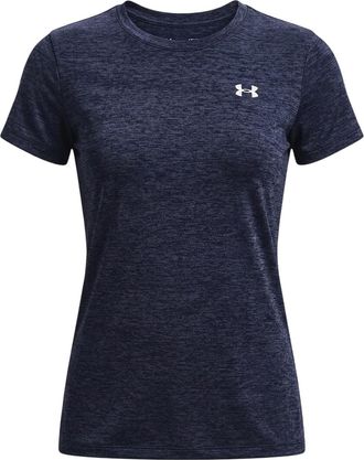 Under Armour Twist T-shirt met korte mouwen voor dames (Middernacht marine)