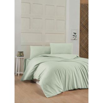 OEM Funda N&oacute;rdica, Funda N&oacute;rdica, Ropa De Cama Set Verde Claro