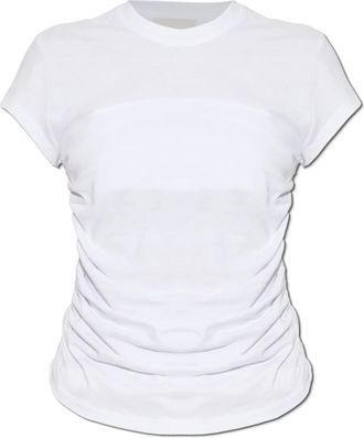 Isabel Marant Maelie T-shirt - Dames - T-shirts - Wit - S - Katoen - Tops
