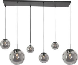 Steinhauer L&aacute;mpara Colgante - Bollique Led - Negro - Vidrio - Steinhauer