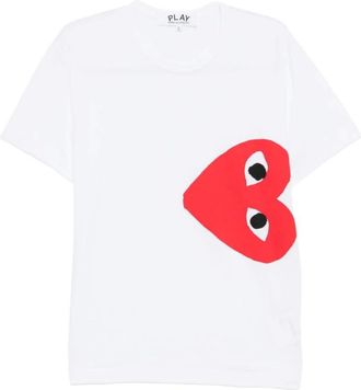 Comme Des Gar&ccedil;ons Heren, Tops, Wit, Maat: XL Katoen