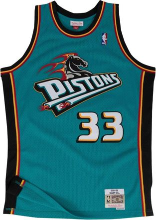 Mitchell & Ness x NBA Detroit Pistons 1998-99 Road Swingman Jersey Grant Hill 33 SMJYGS18164-DPITEAL98GHI