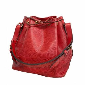Louis Vuitton Pre-owned Bucket Bags, female, Red, Size: ONE SIZE Pre-owned Bucket Bag