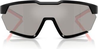 Ferrari 41mm Irregular Sunglasses in Black at Nordstrom