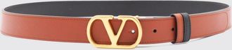 Valentino Garavani Cintura VLogo Signature Valentino Garavani reversibile in pelle