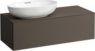 Laufen Il Bagno Alessi cajonera, recorte izquierdo, 120x50x37cm, - Laufen