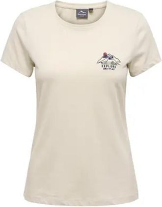 Only Play T-shirt met korte mouwen om te hiken