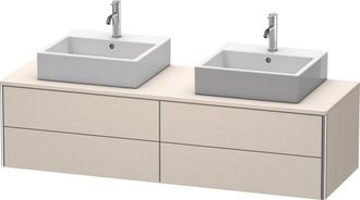 Duravit Duravit - Mueble De Pared Xsquare 160,0 X 54,8 Cm, 4 Cajones, Caj&oacute;n