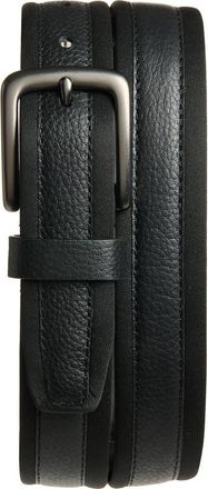 Cole Haan Tubular Cushion Belt in Black at Nordstrom, Size 32