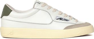 Autry Windscape Low White Leather Suede Low-Top Sneakers