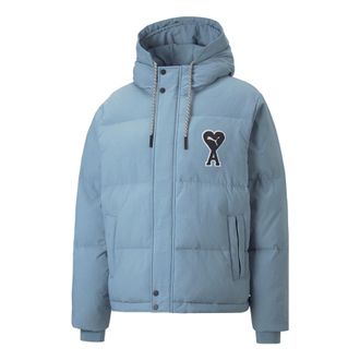 Puma x Ami Padded Jacket Fadded Denim 535991-73